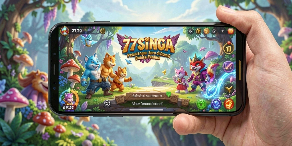 Tampilan gameplay <strong>77SINGA</strong> yang menakjubkan dalam petualangan.