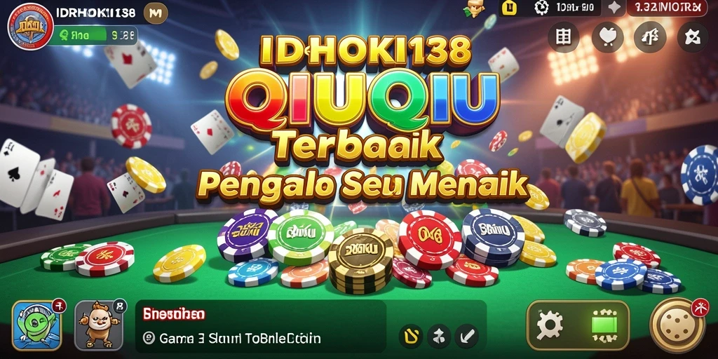 Tangkapan layar menunjukkan gameplay QiuQiu yang seru dan menantang.