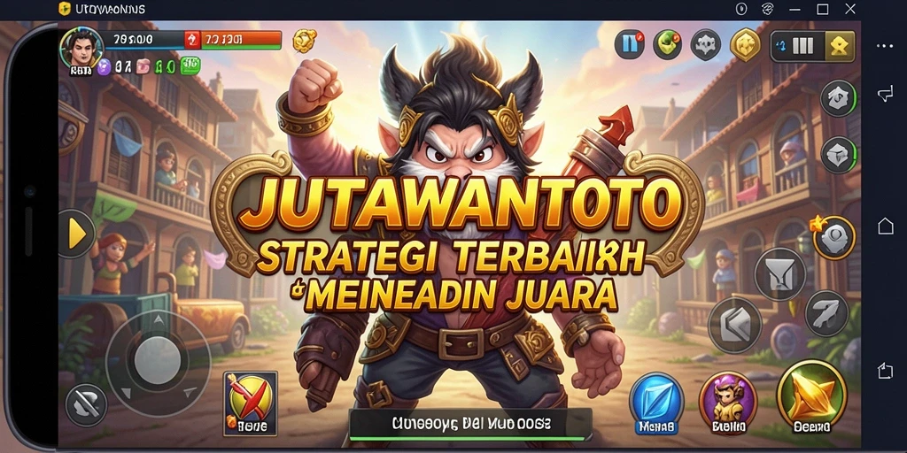 Tampilan gameplay JUTAWANTOTO yang penuh aksi dan strategi.