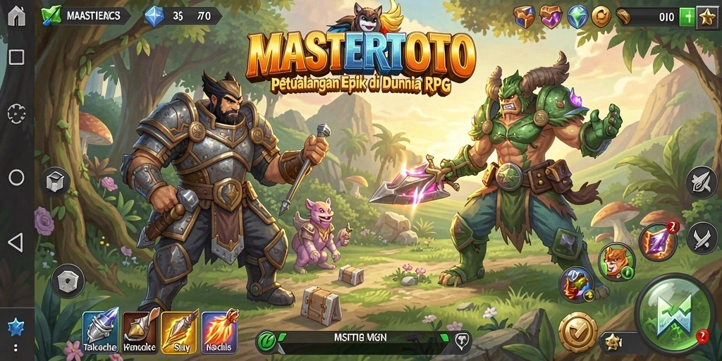 Gameplay seru dan grafis menawan di MASTERTOTO.