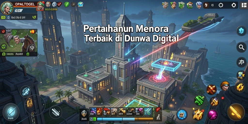 Gameplay menegangkan dengan menara yang beragam di OPALTOGEL.