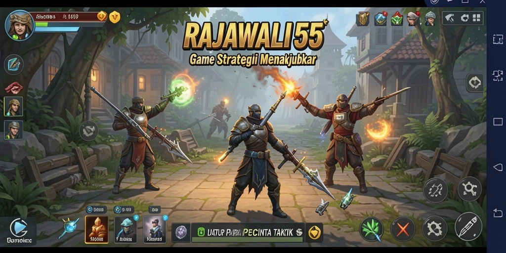 Tentukan strategi terbaik dalam RAJAWALI55 untuk memenangkan permainan.