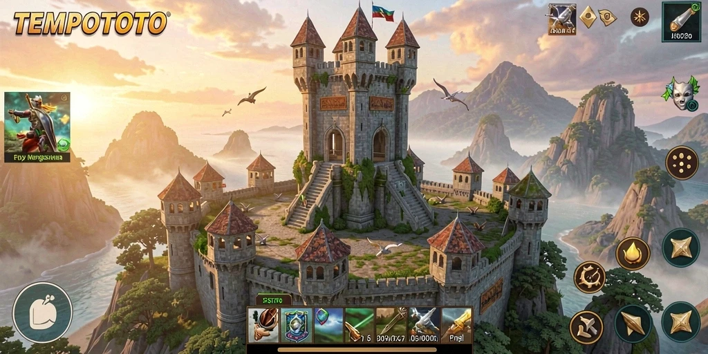 Gameplay seru di TEMPOTOTO dengan grafis menawan.