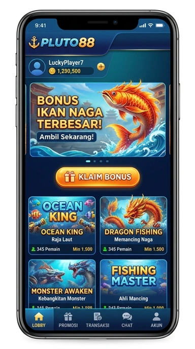 Pengguna memilih aplikasi dengan mudah di pluto88.